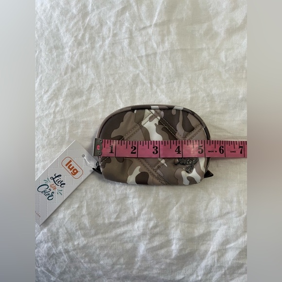 Lug Stash | Beige Camouflage | Coin Purse Multi Use | NWT - Picture 5 of 5